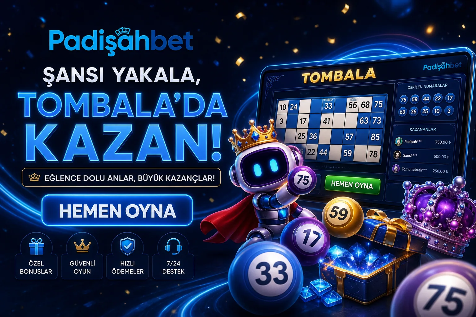Padiçahbet Bonus – Hoşgeldin